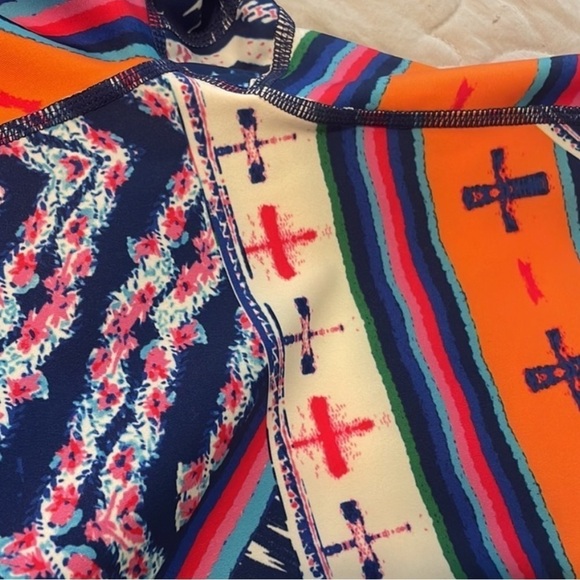 Free People Movement Ashford Lose Control Leggings Multicolor Sz XS NWT - Picture 7 of 9